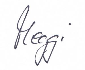 Meggi Unterschrift
